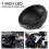 Base de farol de motocicleta de 7 polegadas com LED retrô modificado 5