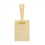 Flachkopfkamm mit Wasserwaage, beige 2