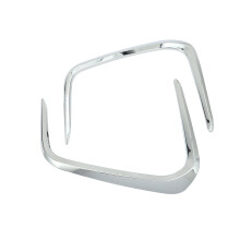 Cornice di copertura per anello lampada fendinebbia anteriore adatta per E210 Altis 2019 2020 argento brillante