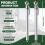 Reifendruckmesser, Stiftform, 2er-Pack 10