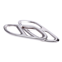 Pakoputken pään suojus W213 W205 Coupe W246 W216 GLC GLS CLA (15-19) hopeanvärinen