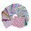 DIY-Quilt-Patchwork-Set, 60 Stück 10 cm x 10 cm, Baumwollstoff, Patchwork-Bundle, Nähzubehör 1