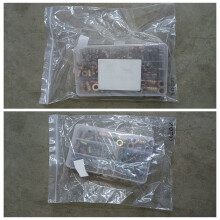 Kit de herramientas para insertar tuercas roscadas, insertos de madera, tornillos y pernos para muebles M5/M6/M8 (165 piezas)