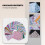 DIY-Quilt-Patchwork-Set, 60 Stück 10 cm x 10 cm, Baumwollstoff, Patchwork-Bundle, Nähzubehör 6