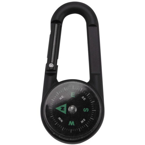 Multifunctionele minikompas + thermometer sleutelhanger in 1