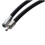 Colar de cordão de borracha de 3 mm com fecho de aço inoxidável, 50 cm (19,75 polegadas) de largura - Preto 5