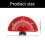 Classical Chinese Type Wooden Folding Fan Handcrafted-Green 3