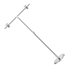 Metal Banners Holder Store Counter Poster-T shaped two section