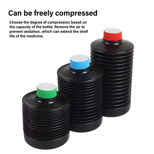 Lightproof Photographic Liquid Container Compressible Design-1 2