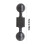 Aluminum Camera Bracket With 70mm Extension Rod-Silver Color 4