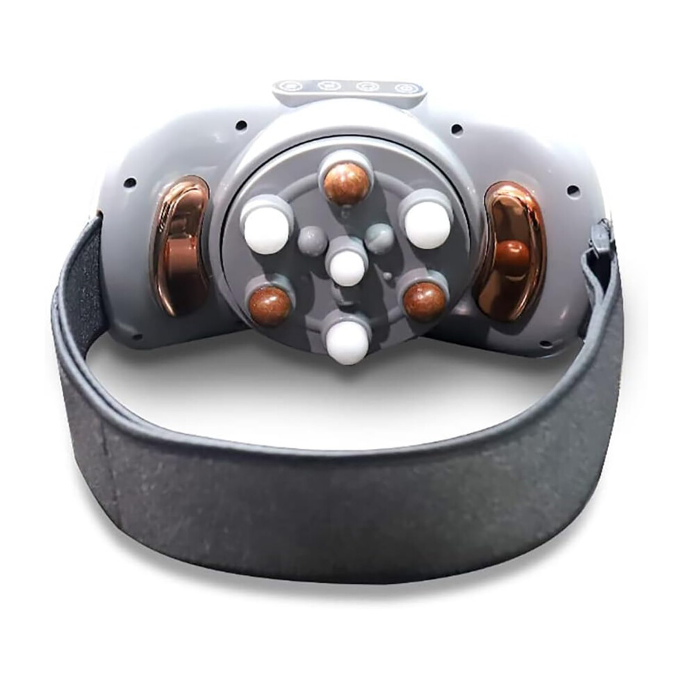 Electric Stomach Massager Kneader, 2000mAh Battery, 5 Modes, 3 Levels, Abdominal Pain Relief, Home Use, 15mm
