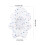 Baby Bath Seat Foldable, Soft Polyester Support Mat, White, 57cm 2