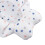 Baby Bath Seat Foldable, Soft Polyester Support Mat, White, 57cm 13