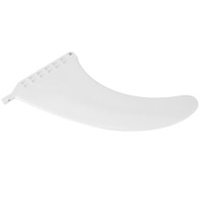 9-Zoll Weißes Nylon-Faser Surfboard Fin Ersatz, 16,4 cm Basis