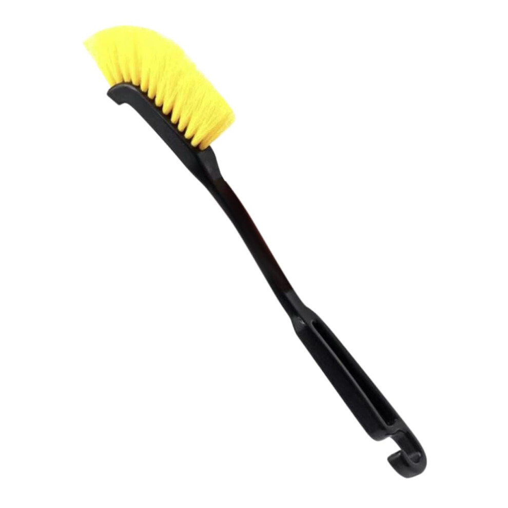 Car Detailing Brush Grip Gap Cleaning Tool For Wheels And Tires Dense Bristles Debris Removal Inside Outside Cleaning 9323874182209