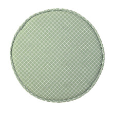 Nappe ajustée avec bords élastiques, conçue pour offrir une excellente protection contre la poussière et les taches, en lin facile à nettoyer,