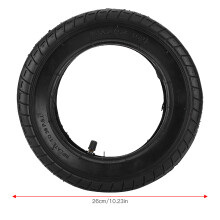 8.5-10 in Black Inner Tire Accessory for Xiaomi M365 Scooter