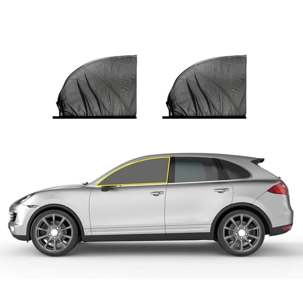 Car Side Window Shade Mesh Sunshade Front Rear Window Covers Uv Privacy Protection 9339159445341