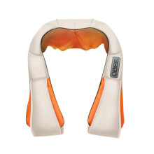 U Shape Electrical Shiatsu Back Neck Shoulder Body Massager Heated 4D Kneading Car Home Use Shawl Massager
