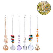 Vnútorné a vonkajšie použitie, krištáľový dúhový luster Suncatchers Prisms, krásne odrazy pre domácu kanceláriu a záhradnú dekoráciu,
