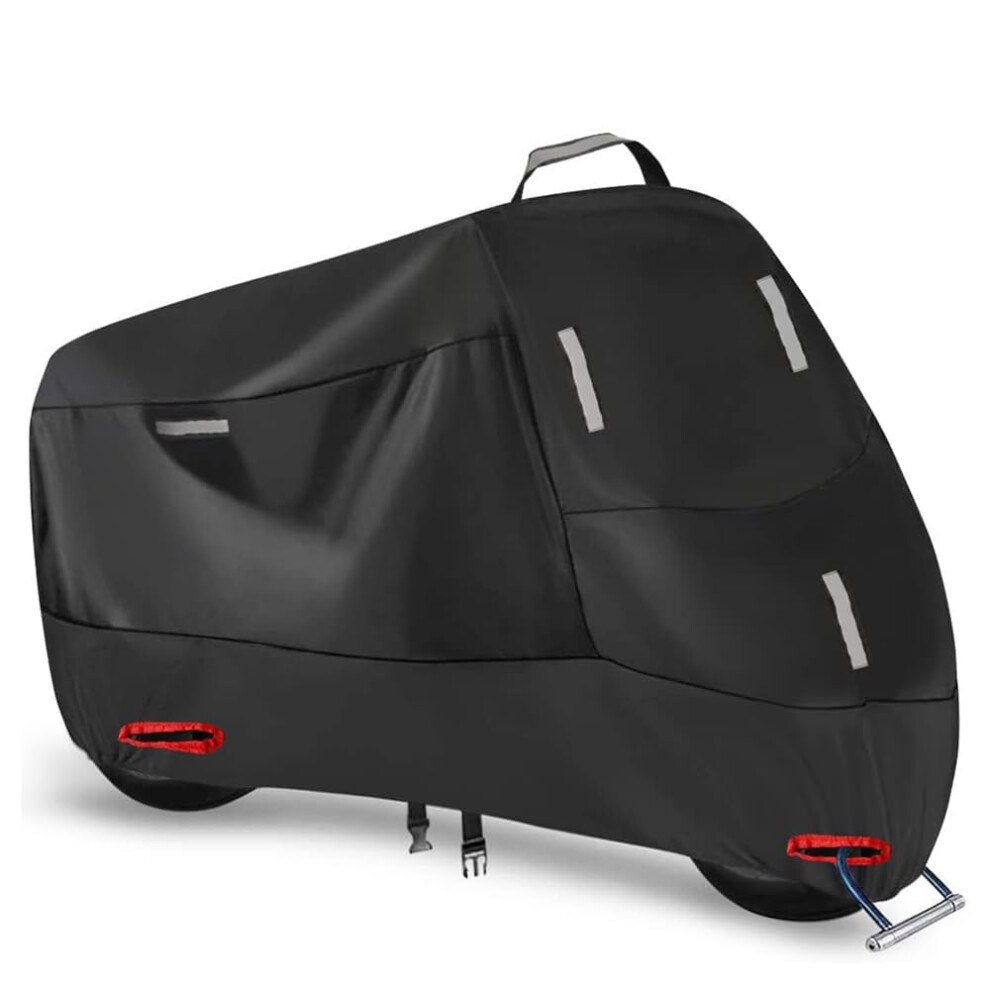 Motorbike Dust Cover Allseason Waterproof Dustproof Scratchproof M 200X90x100cm 9339159445433