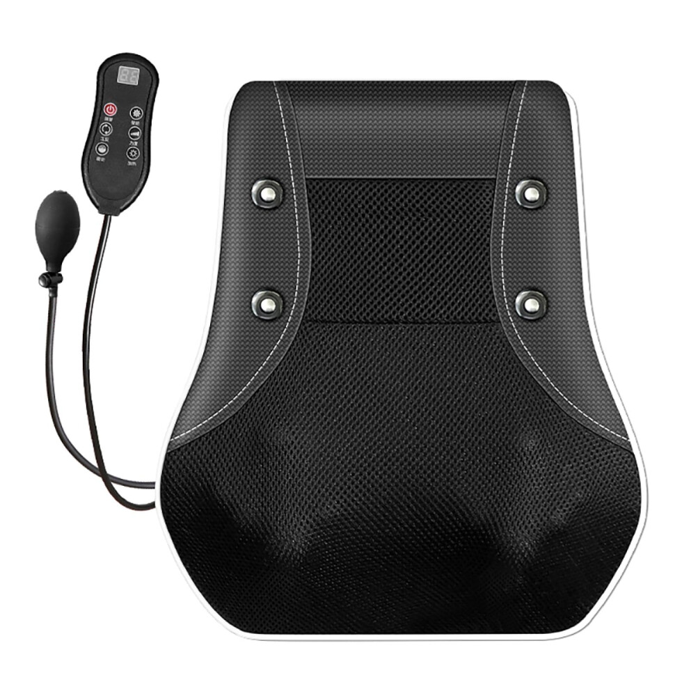 Electric Massage Pillow Hot Compress Vibrating Shiatsu Neck Massager For Neck Shoulders And Legs Home Use