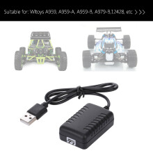 7,4V Lithiumbatterie Ladekabel XH-3P Anschluss für ferngesteuerte Autos 12428