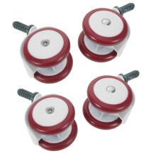 Replacement Walker Wheels 4Pack Flexible Silent Plastic Casters For Hardwood Floors, Carpets, Walking Frame, Multicolor
