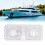 RV Interior Light 2 Dome LED Ceiling 600lm 12V White with 3-Way Switch 1