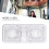 RV Interior Light 2 Dome LED Ceiling 600lm 12V White with 3-Way Switch 5