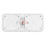 RV Interior Light 2 Dome LED Ceiling 600lm 12V White with 3-Way Switch 14