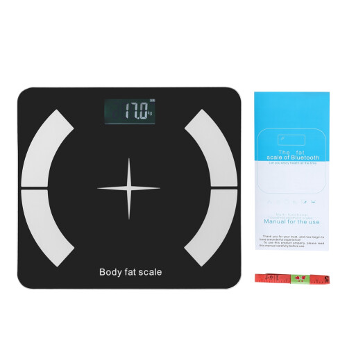 Bluetooth Body Fat Scale LCD Digital Bathroom Weighing Scale 180kg 1