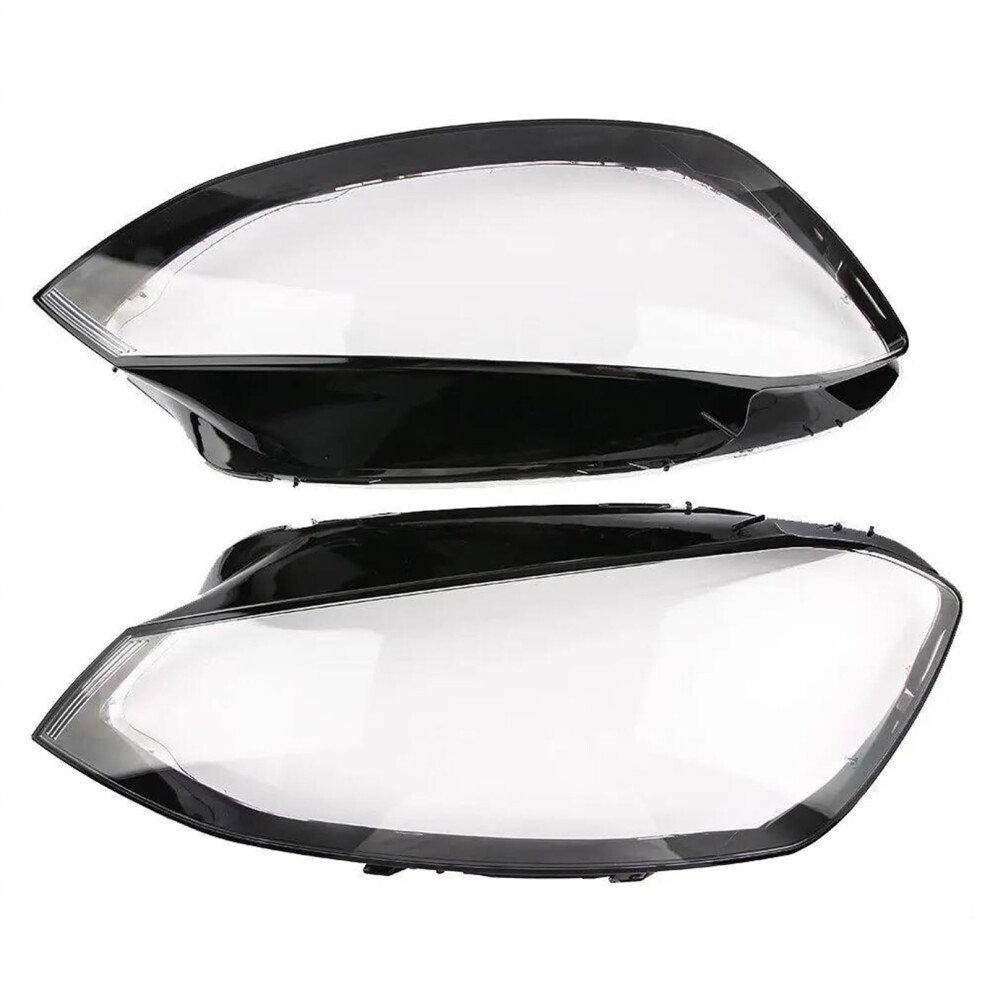 Front Headlight Lens Cover, 1 Pair, Clear Lens, Transparent Headlamp Shell, Fits 20142017 9067246039554