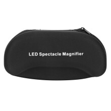 Head Mount Magnifying Glasses LED 4.5X Rechargeable Light for Reading & Repair