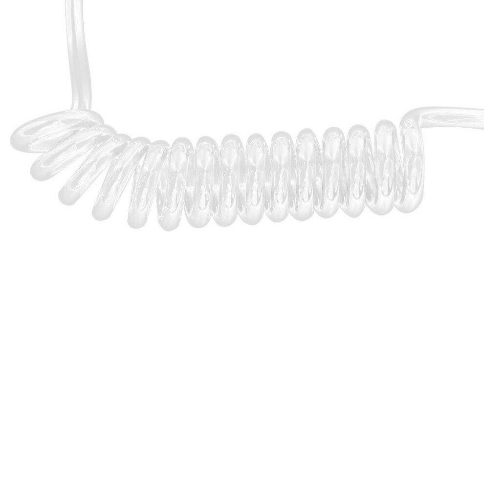 Stretchable Tpu Ankle Foot Rope Leash For Paddle & Surfboard Transparent White 8751363800753