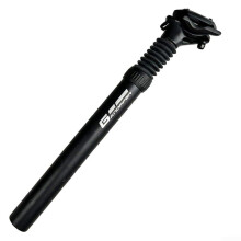 Shock Absorbing Seatpost Aluminium Alloy Suspension For 25.434.9mm Seatpost 350mm Adjustable Coil Spring 30.9mm