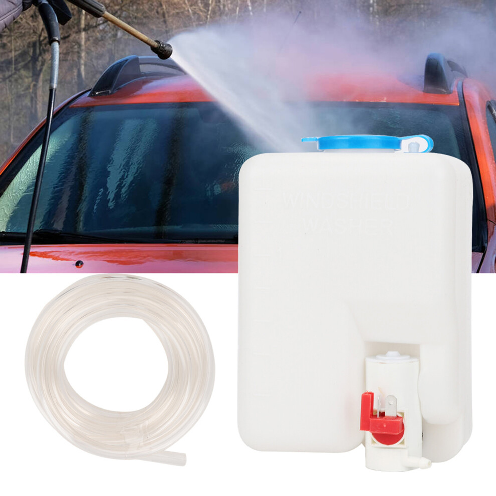 Universal 1.8L Windshield Washer Kit With 12V Pump & Accessories 9301363801336