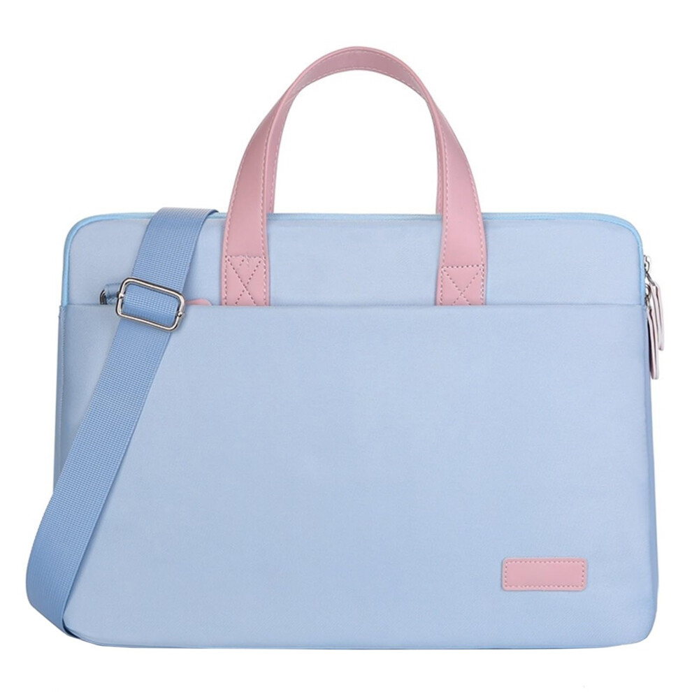 Laptop Bag 1415.6 Inch Messenger Briefcase Multifunctional Shoulder Bag For Men Women Travel Business Sky 14 Inch Blue 9339159445921