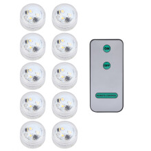 Lumini LED cu reglare a luminozității cu telecomandă, mini submersibile, alimentate cu baterii, lumini LED fără flacără impermeabile pentru