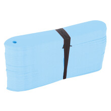 Etichette riutilizzabili in PVC per semi da giardino e vivaio, impermeabili, resistenti al sole, ecologiche, in plastica blu, per vasi di fiori,