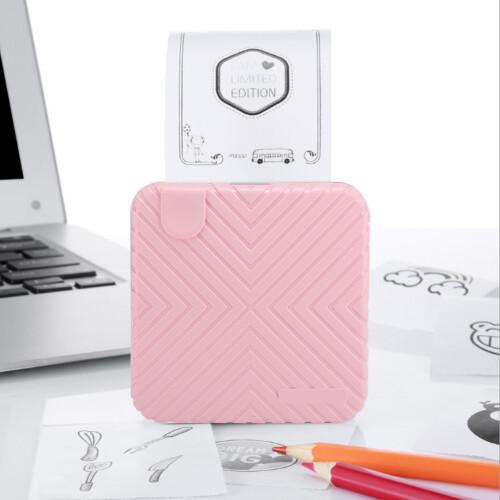 203DPI Tragbarer Bluetooth-Thermoprin

ter 58mm Rosa ABS PC