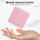 203DPI Tragbarer Bluetooth-Thermoprin

ter 58mm Rosa ABS PC 15
