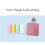 203DPI Tragbarer Bluetooth-Thermoprin

ter 58mm Rosa ABS PC 6