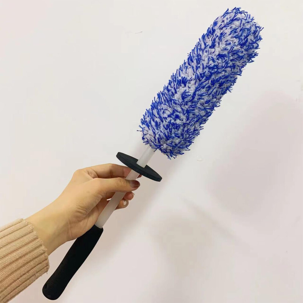 Car Wheel Brushes Soft Microfiber Wheel Hub Detail Brush For Car Suv Truck Tire Detail Brush Wheel Cleaning 9105992365517