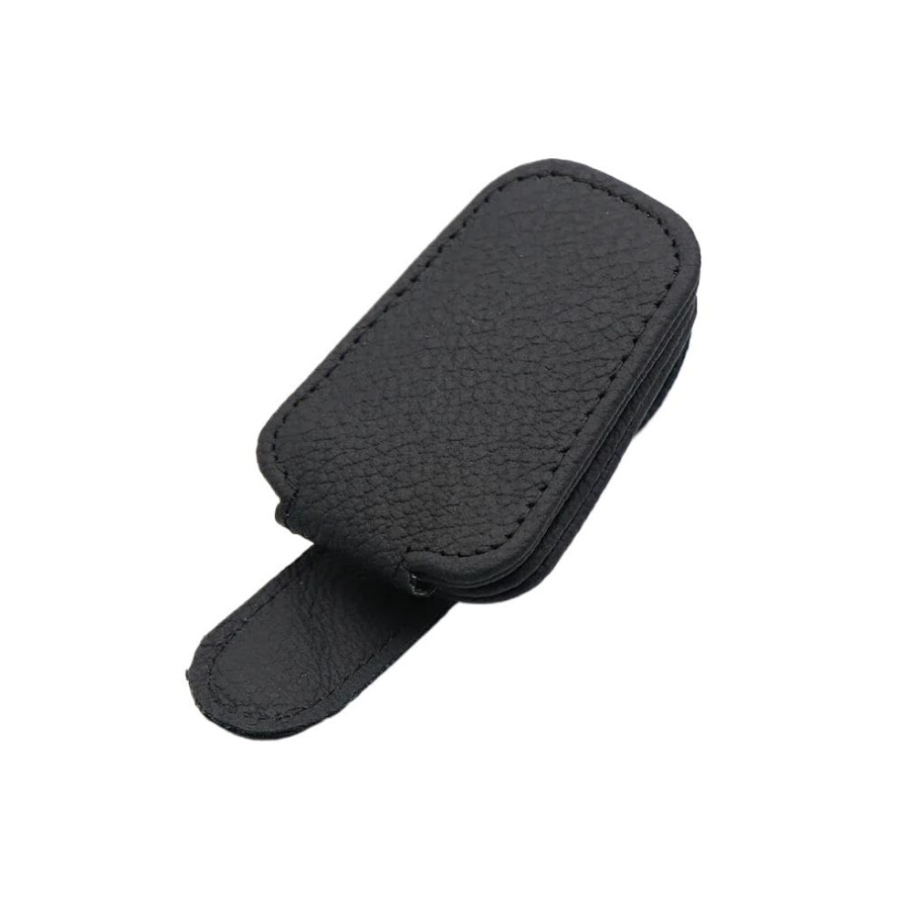 Car Glasses Case Universal Car Sunglasses Holder Clip Sun Visor Organizer Box Ticket Holder Pen Case Storage 9339159446348