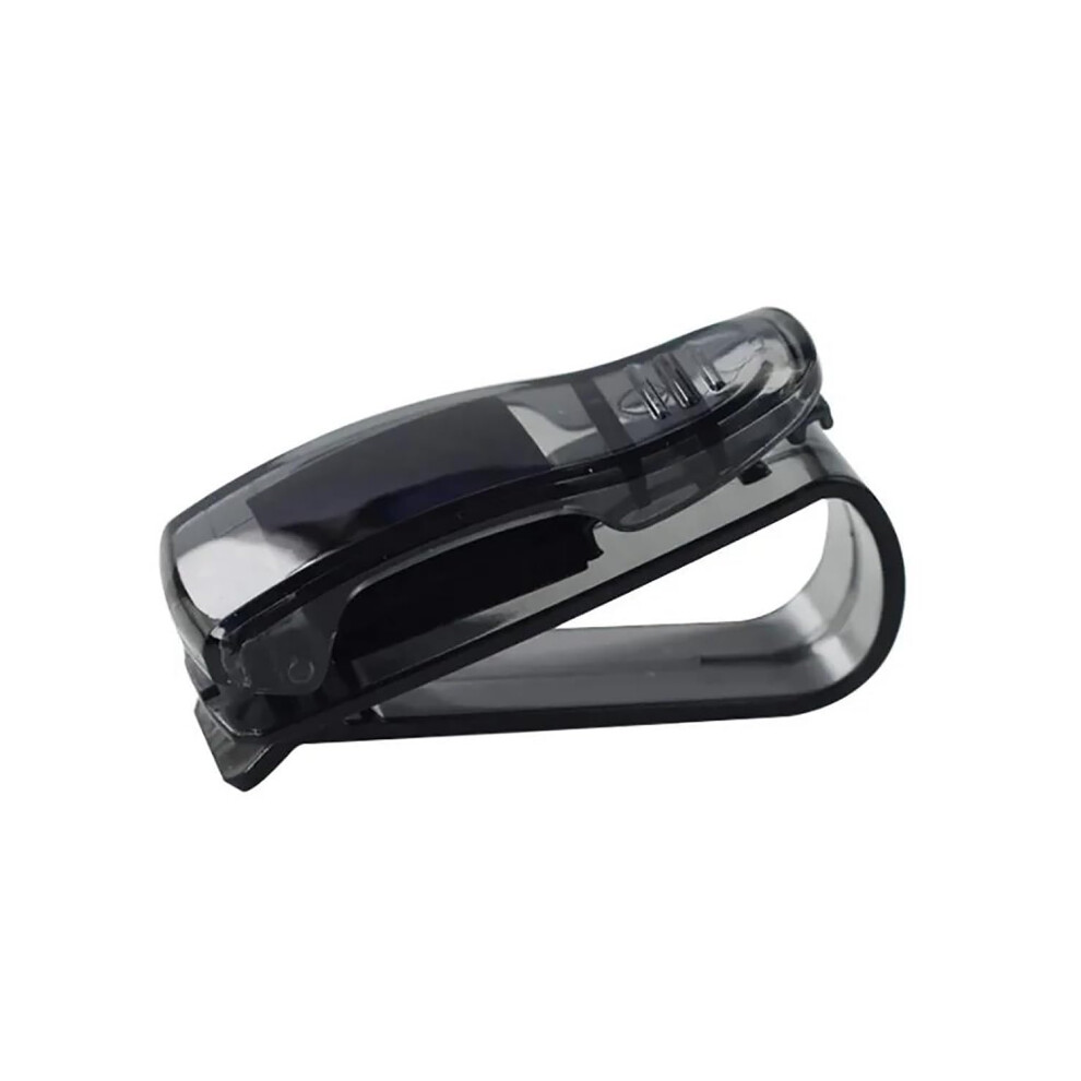 Sunglasses Holder For Car Universal Sun Visor Glasses Clip Card Ticket Holder Stand Fastener Black 9105992366514
