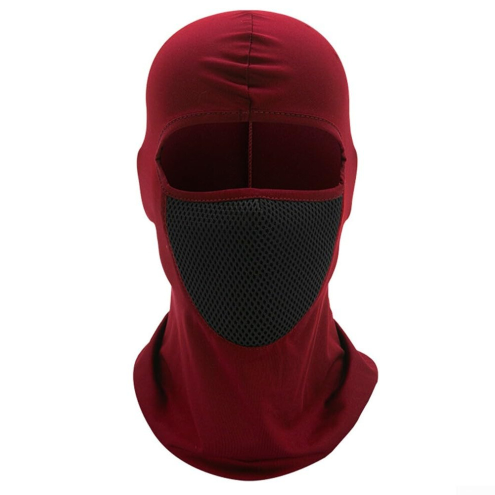 Balaclava Face Mask Breathable Elastic Fabric Sun Protection And Dustproof Ventilated Mouth And Nose Model 9 9339159446638