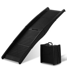Plastic Folding Dog Ramp For Dogs Up To 110 Lbs And 50 Kg For Cars SUVs And Trucks