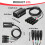 4 Channel 3Pin Networking XLR Cable for Stage Sound Lighting-A 4