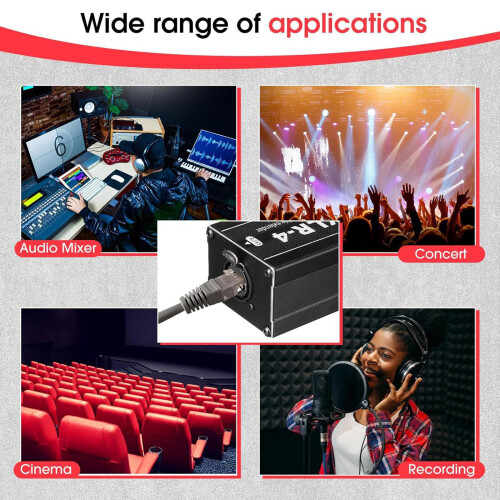 4 Channel 3Pin Networking XLR Cable for Stage Sound Lighting-A 2